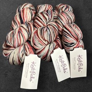 Knit Picks stroll fingering skating rink hand painted lot of 3